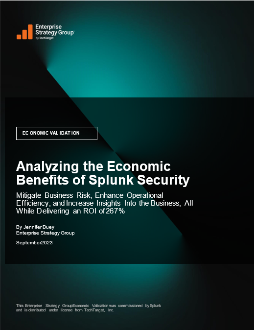 Analyzing the Economic Benefits of Splunk Security