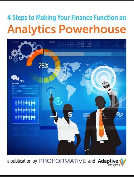 4 Steps to Making Your Finance Function an Analytics Powerhouse